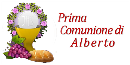 Prima Comunione Alberto
