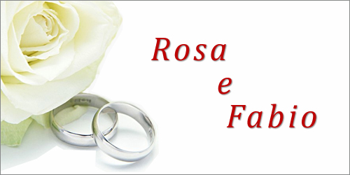 Rosa e Fabio