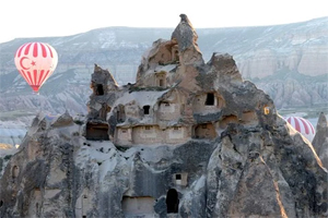 In Mongolfiera in giro per la Cappadocia