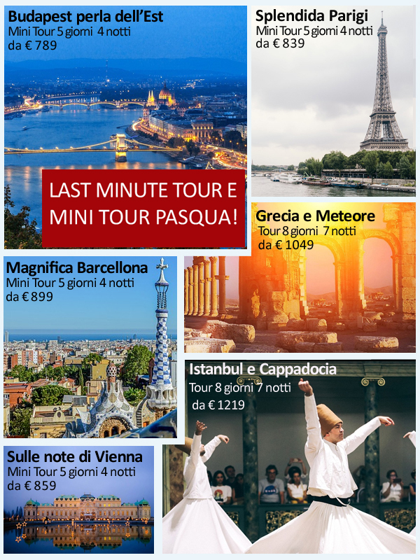💯✈️ Last Minute Tour e Mini tour Pasqua!💯✈️